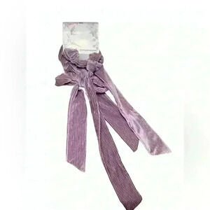 Scunci Hair Bow Scrunchie Purple